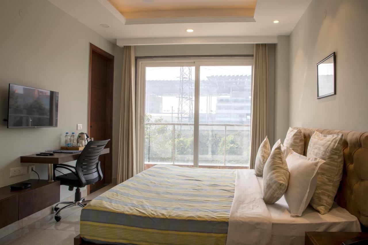Perch Service Apartment-Mg Road Gurgaon Bagian luar foto